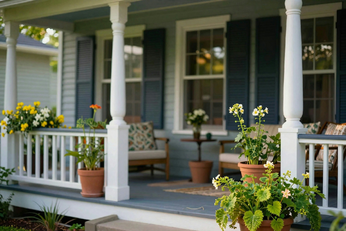 12 idee per decorare il portico che aumentano immediatamente l'appeal della casa